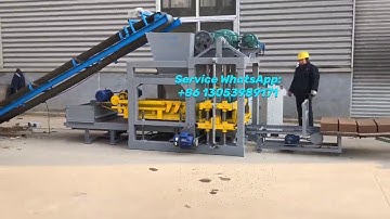 most simple fully automatic concrete block brick making machine testing for Ghana, Kenya