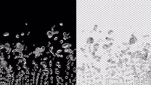 Rising Bubbles Stock Motion Graphics