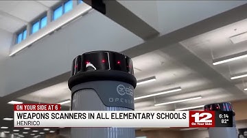 Weapons scanners to be in all Henrico elementary schools this year