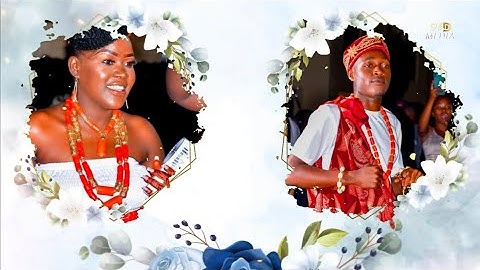 JOSEPH AND RAHEL-TRADITIONAL WEDDING  HELD AT MIRITINI(MSA)