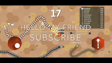 Snake io .New skin evin djinn vs EVIL DJINN so hard