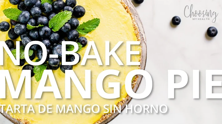 No-Bake Raw Mango Pie Recipe (Vegan, Raw, Grain-Free, Gluten-Free, Soy-Free)