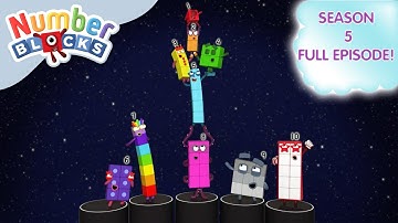 @Numberblocks- Differences 🎭 | Season 5 Full Episode 1 | Learn to Count