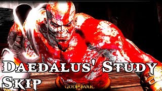 God of War 3:R - Daedalus' Study Skip (Speedrun strategy)