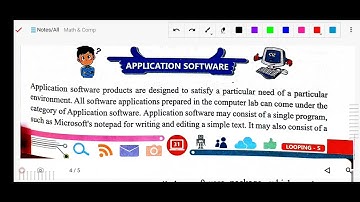 Computer Class 5 Ch2 (Software and Its Types) Part3