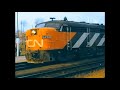 CN Passenger Service in Film 1970s