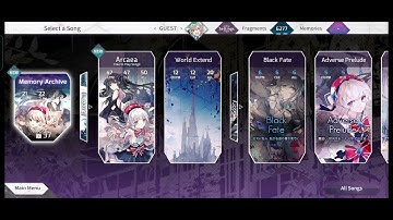 arcaea v3.12 update looking good!