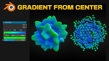 Add a Color Gradient Based on Distance from the Center in Blender - Geometry Nodes