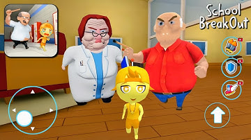 School Monster Breakout Obby - Gameplay Walkthrough Part 10 - Great School Escape (Android, iOS)