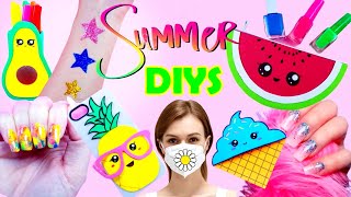 8 DIY's : SUMMER TIME HACKS AND CRAFTS - Tattoo, Nails, Phone Case and more...