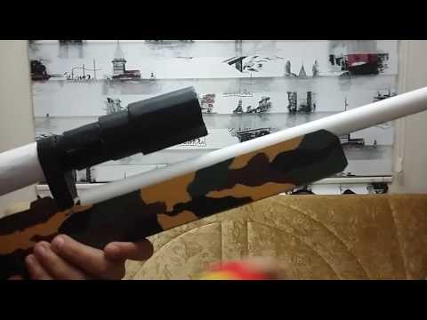 Kartondan Silah Sniper  L96 Awp/Cardboard Sniper Rifle L96 AWP