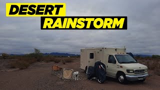 We Had A Massive Quartzsite Rainstorm | The Biggest I've Seen