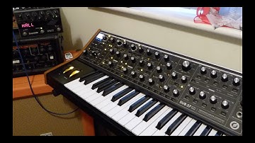 Moog Sub 37 & Eventide Space