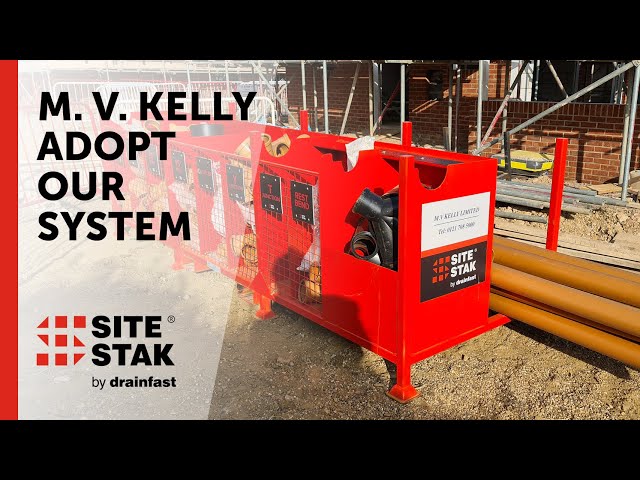 Watch MV Kelly groundworks adopt The SiteStak System by Drainfast for housebuilding plot drainage on YouTube.