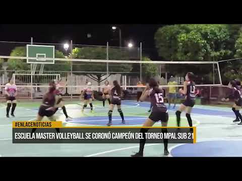 Escuela Master Volleyball se coronó campeón en Torneo Municipal Sub-20