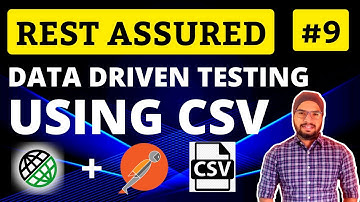REST Assured API Testing Tutorial Chapter-09 | Data Driven Testing in Rest Assured using CSV