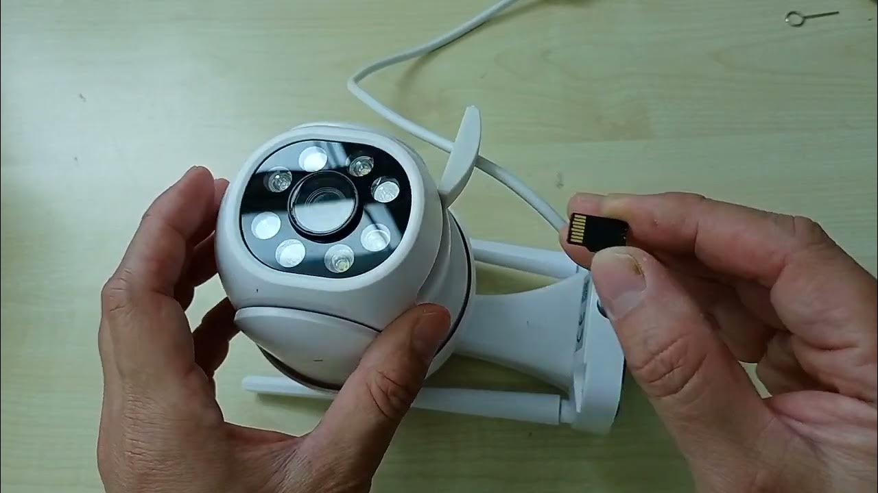 How To Insert Memory Card into SriHome SP028 CCTV YouTube