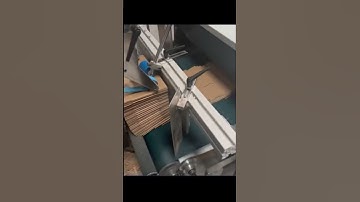 Máy làm thùng carton #machine