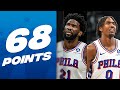 Joel Embiid &amp; Tyrese Maxey Both Drop 34 PTS In 76ers W! 🔥| October 28, 2023