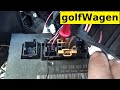 VW Golf 5 tailgate lock problem