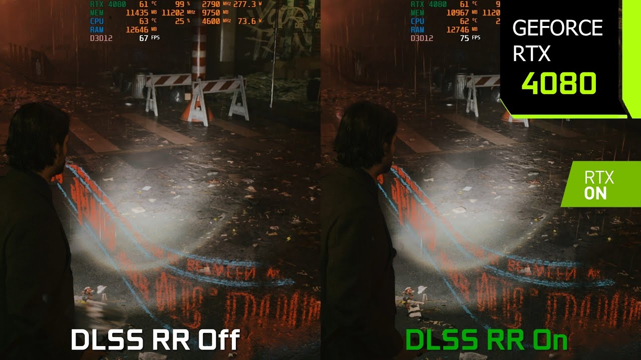 Alan Wake 2 PC Performance Impressions: NVIDIA DLSS 3.5 With Path