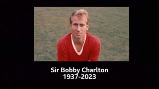 Bobby Charlton passes away (1937 - 2023) (1) (UK) - BBC & ITV News - 21/Oct/2023