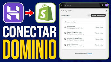 Cómo Conectar un DOMINIO de HOSTINGER en SHOPIFY ✅