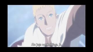 perpisahan naruto dan kurama (full hd)sub indo