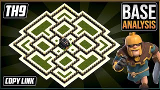 THE NEW BEST TH9 HYBRID/TROPHY Base 2022!! | Town Hall 9 (TH9) Hybrid Base Design - Clash of Clans