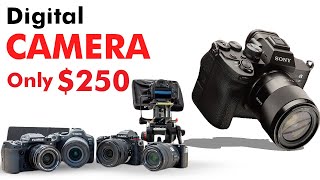 The 5 Best DSLR Digital Cameras under 250$