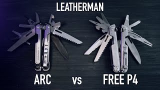 Обзор Leatherman ARC  сравнение с Free P4
