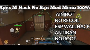Apex legends mobile hack mod menu no ban no root esp Wallhack no Recoil Aimbot