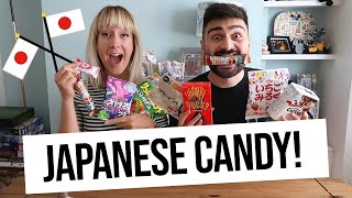 Trying Japanese Candy for the FIRST TIME! - The Adam \& Bethan Show