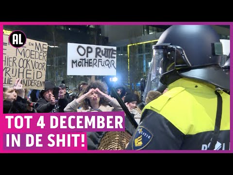 Protest tegen lockdown-Hugo; NL straks 2G-samenleving!