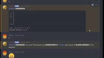 Discord TipBot Hangman Game [Outdated]
