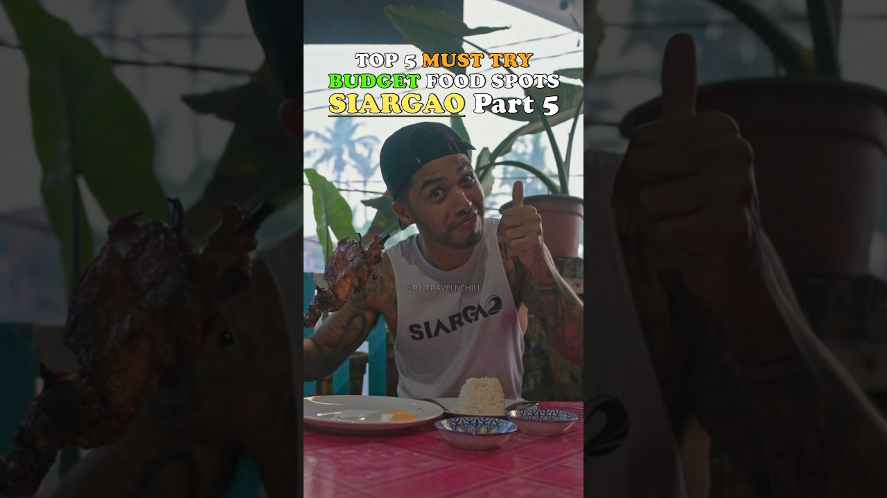 Must Try Food Spots in Siargao! 