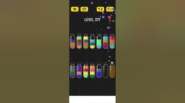sand sort puzzle level 377