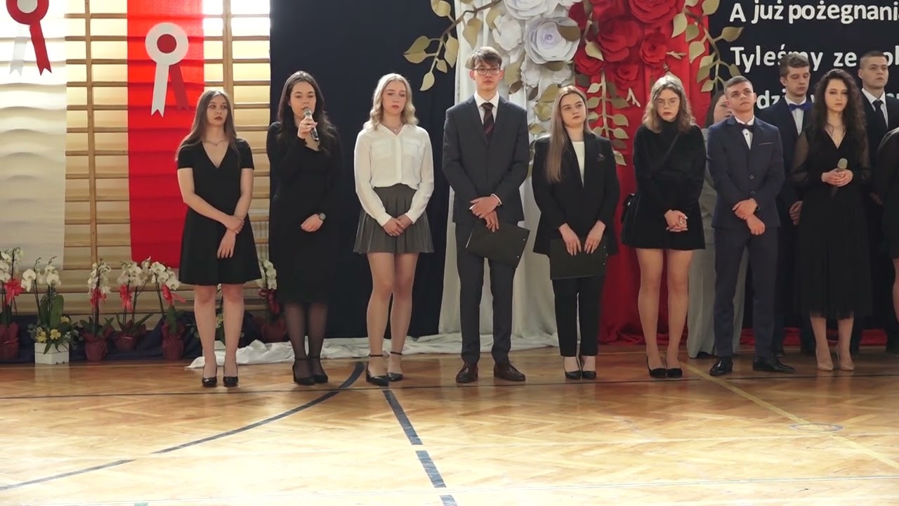 Zakończenie roku szkolnego klas IV Liceum 2023 04 28