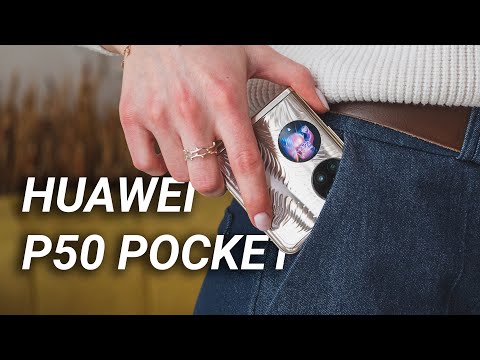 Стильно, складно и с ДВУМЯ экранами. Huawei P50 Pocket — УДИВИЛ!