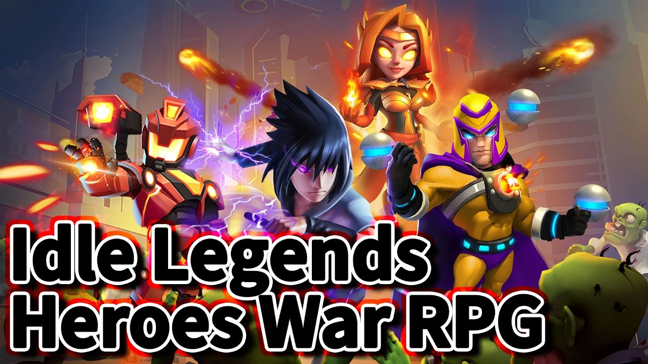 Idle Legends: Heroes War RPG - 게임플레이 영상 [모바일게임]