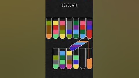 Water Sort Puzzle Level 411 Walkthrough Solution Android/iOS 💦