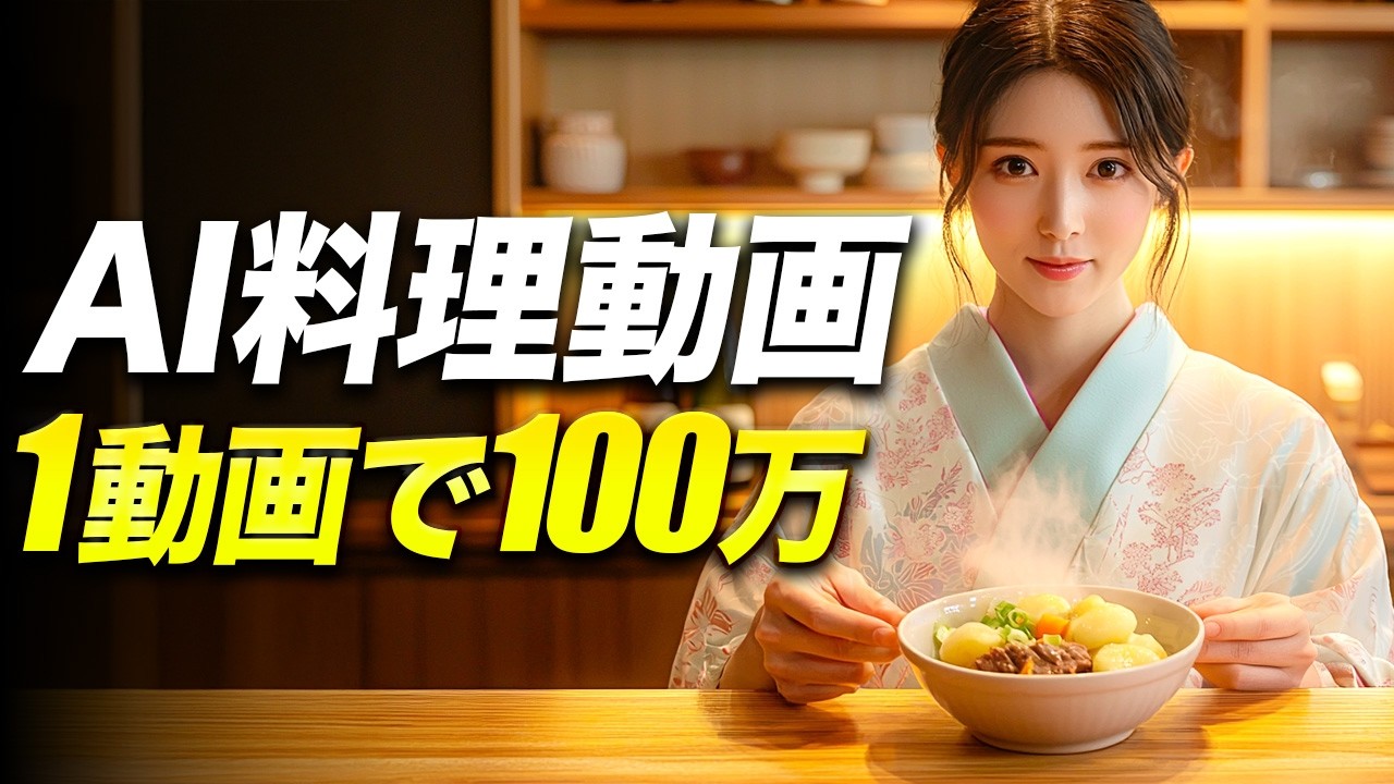 【早い者勝ち】AIが料理をする動画を「たった1時間で30本」量産する方法！【AI副業】【ChatGPT】