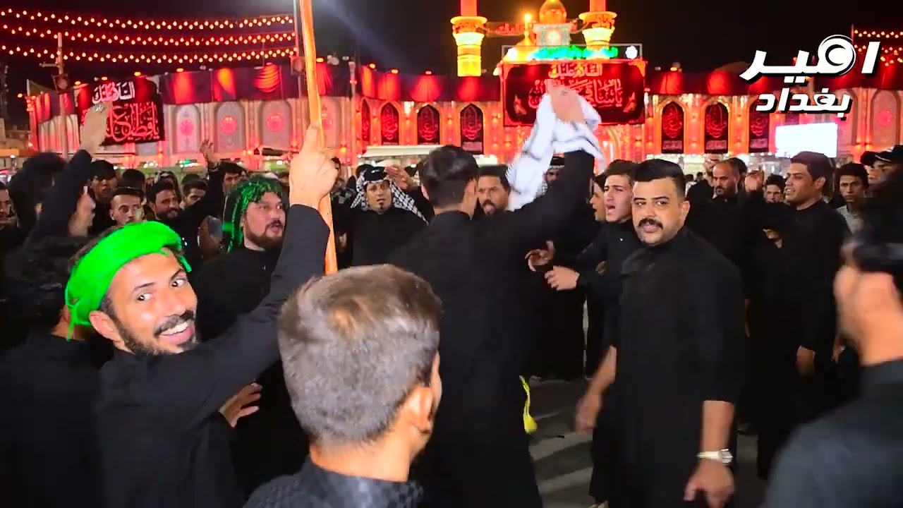 ميدان الامام العباسع مهاويل بغداد في كربلاء