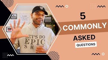 5 Commonly Asked Interview Questions - Raj Subrameyer