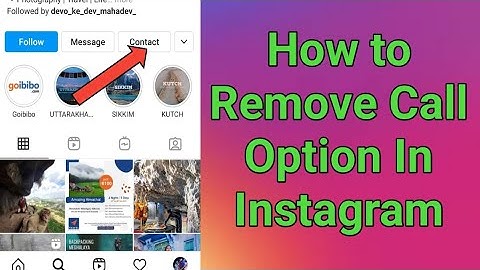 How To Remove Phone Number From Instagram | How To Remove Call To Action Button On Instagram Hindi