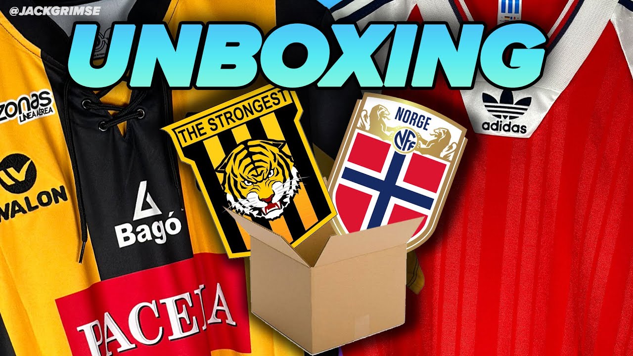 DOUBLE UNBOXING: Rare and Retro Soccer 👕 - YouTube