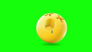 Effect green screen-emoji death