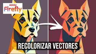 Recolorizar vectores con inteligencia artificial usando #adobeFirefly