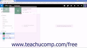 Outlook Web App Tutorial Adding Members to Groups 2015 Microsoft Training
