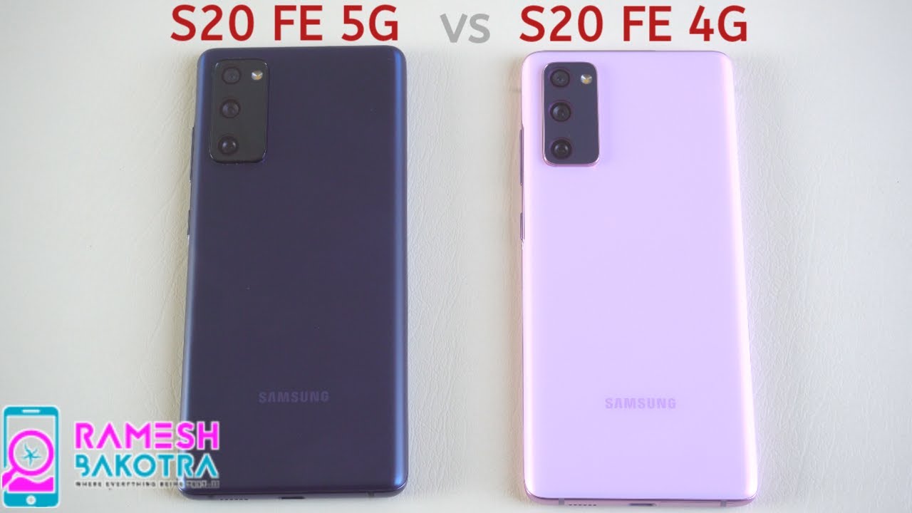 Compare Samsung Galaxy S20 FE 5G 